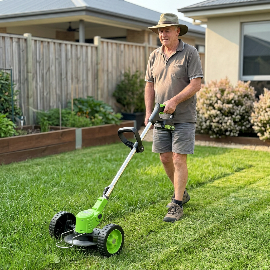 iToolMax™︎ 3-In-1 Cordless Mower, Edger & Trimmer + 2 FREE BATTERIES