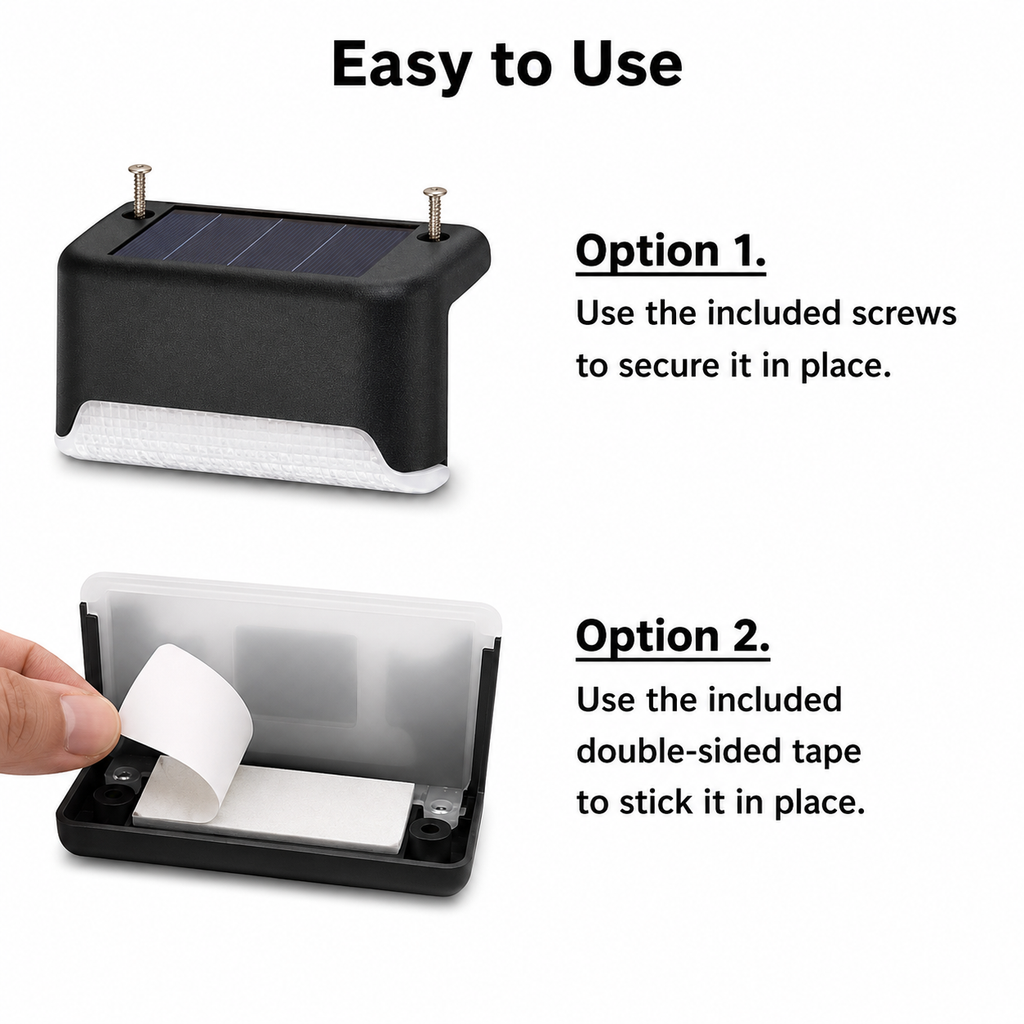 GlowEdge™ Solar Outdoor Lights