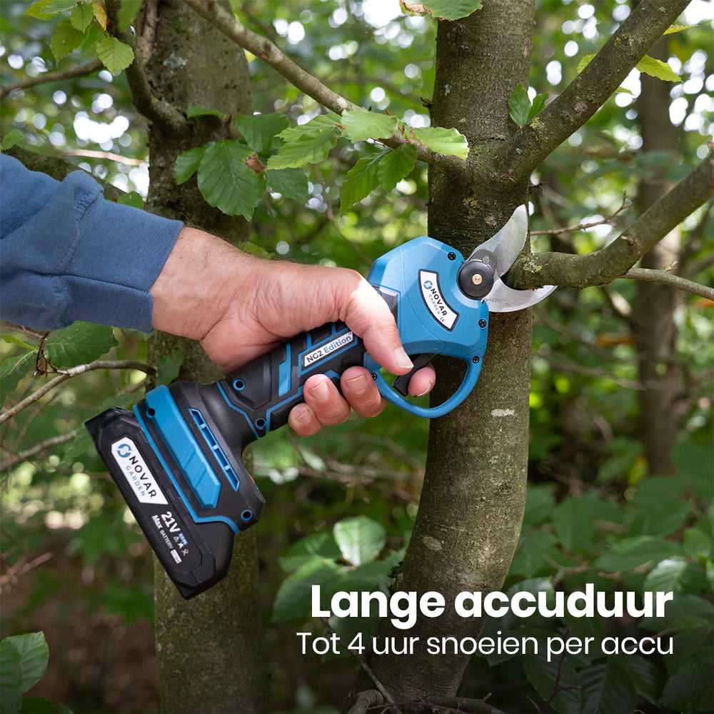 NOVAR™ Cordless Electric Pruner + 2 FREE BATTERIES