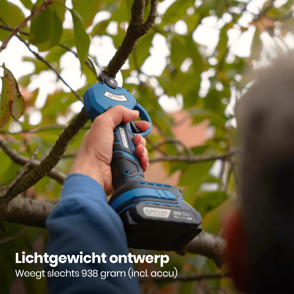 NOVAR™ Cordless Electric Pruner + 2 FREE BATTERIES
