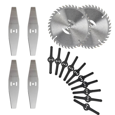 Spare Blades for 3-In-1 Cordless Mower, Edger & Trimmer (16pcs)