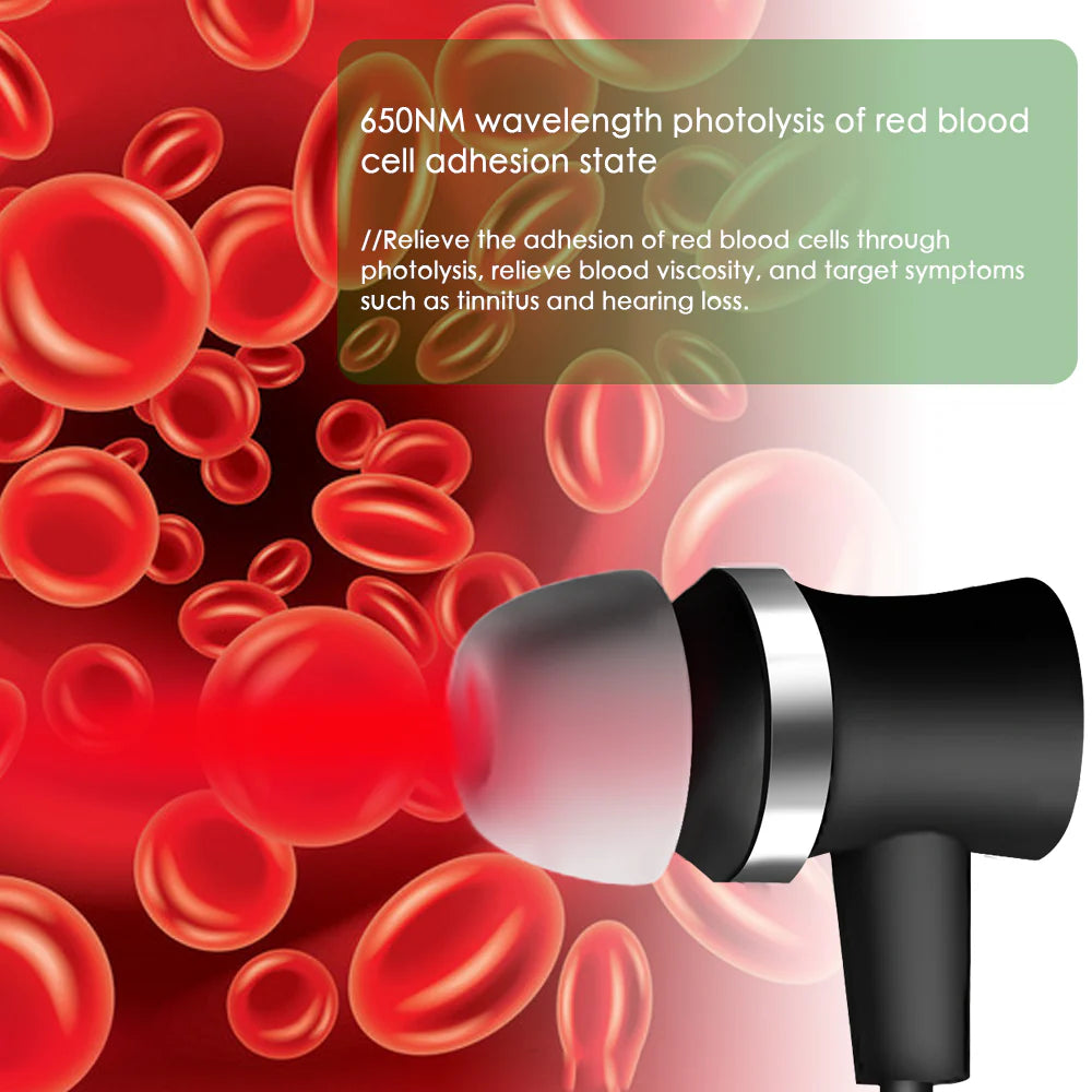NeuroHear™ – Red Light Therapy Earbuds