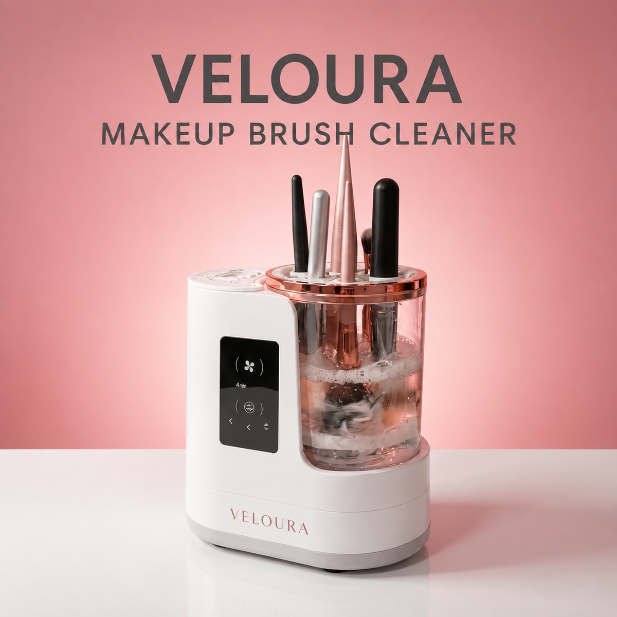 Veloura™ - 3 in 1 Makeup Brush Cleaner