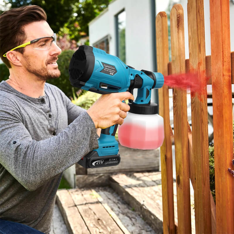 SprayMax™︎ High-pressure Cordless Paint Sprayer + 2 FREE Batteries