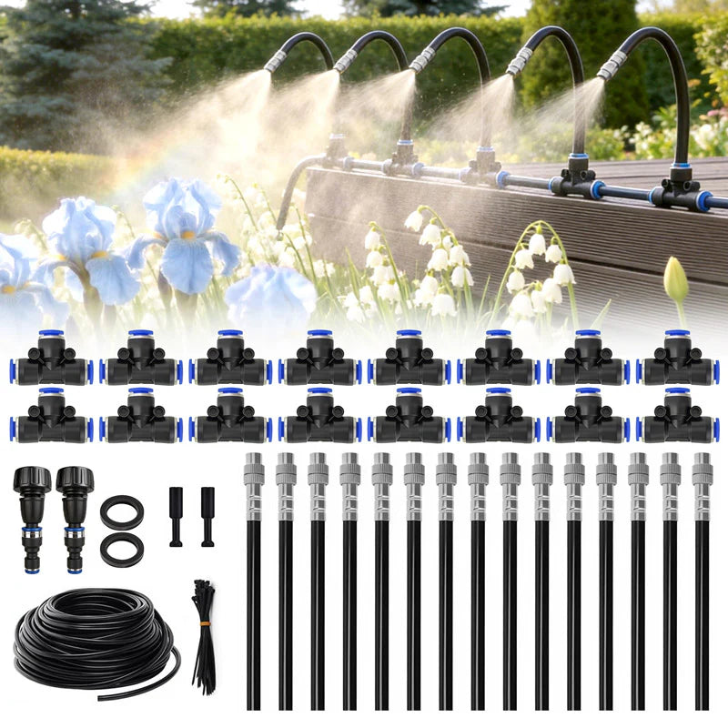 HydraMax™ Drip Irrigation Kit with 360° Flexible Hose