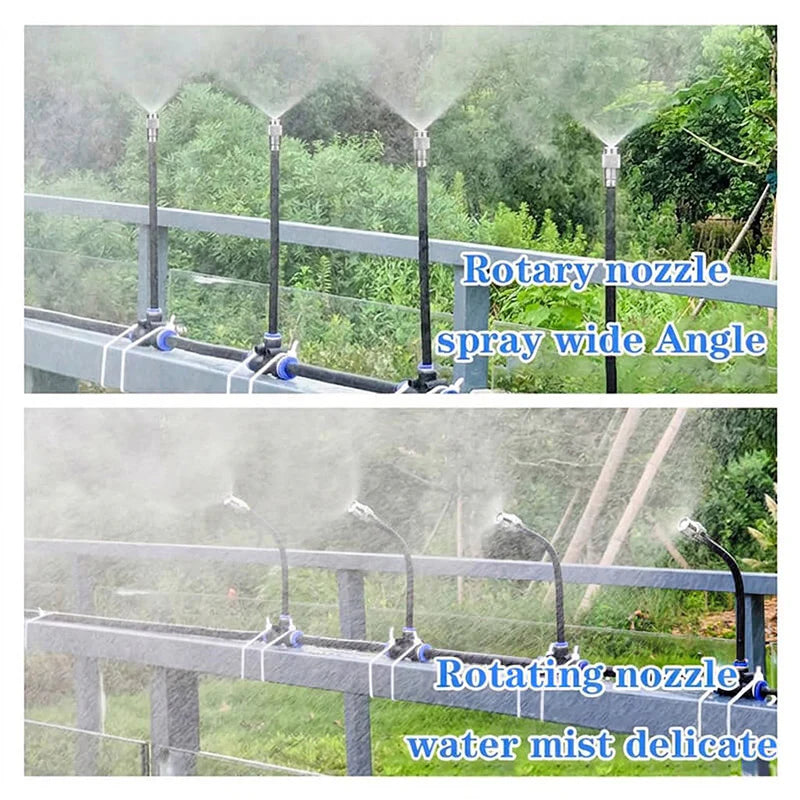 HydraMax™ Drip Irrigation Kit with 360° Flexible Hose