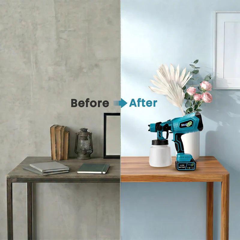 SprayMax™︎ High-pressure Cordless Paint Sprayer + 2 FREE Batteries
