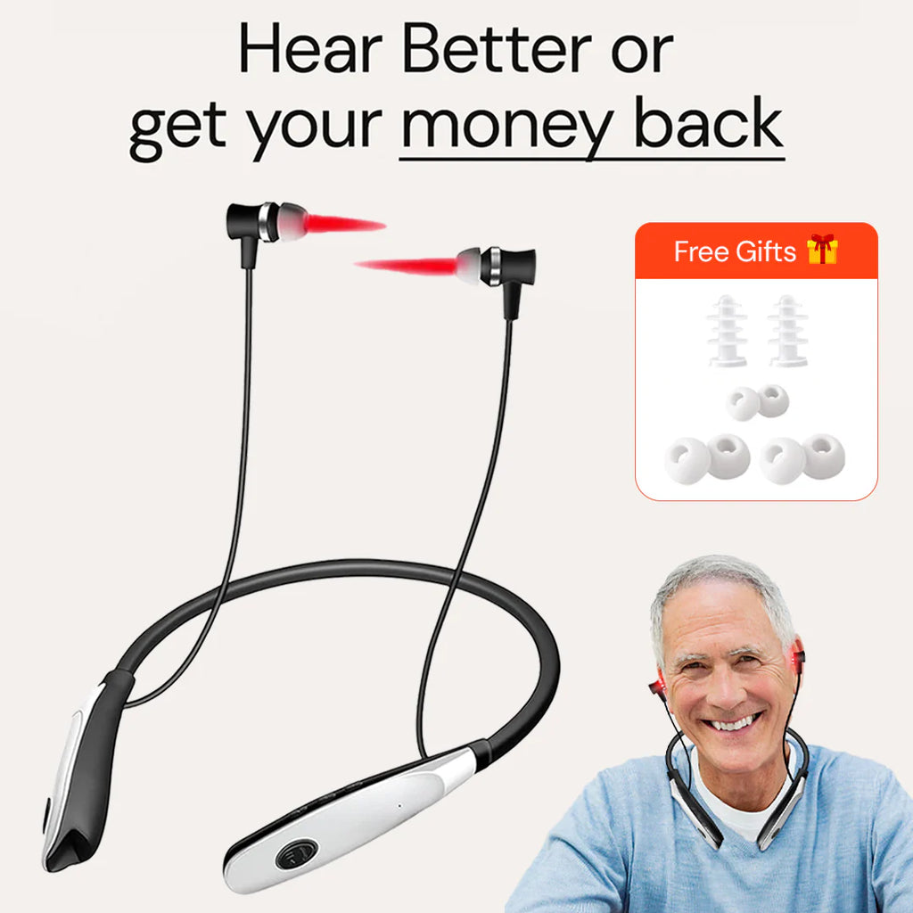NeuroHear™ – Red Light Therapy Earbuds