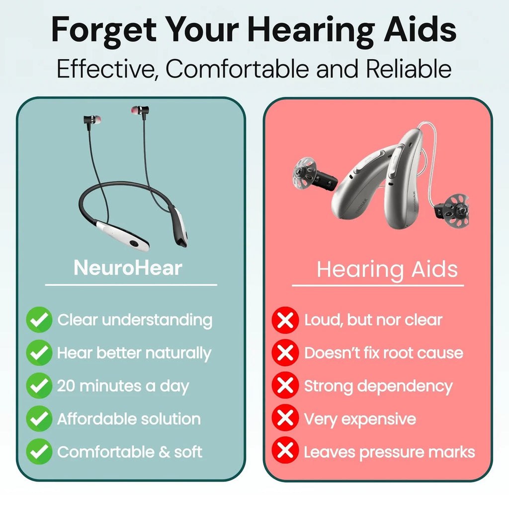 NeuroHear™ – Red Light Therapy Earbuds
