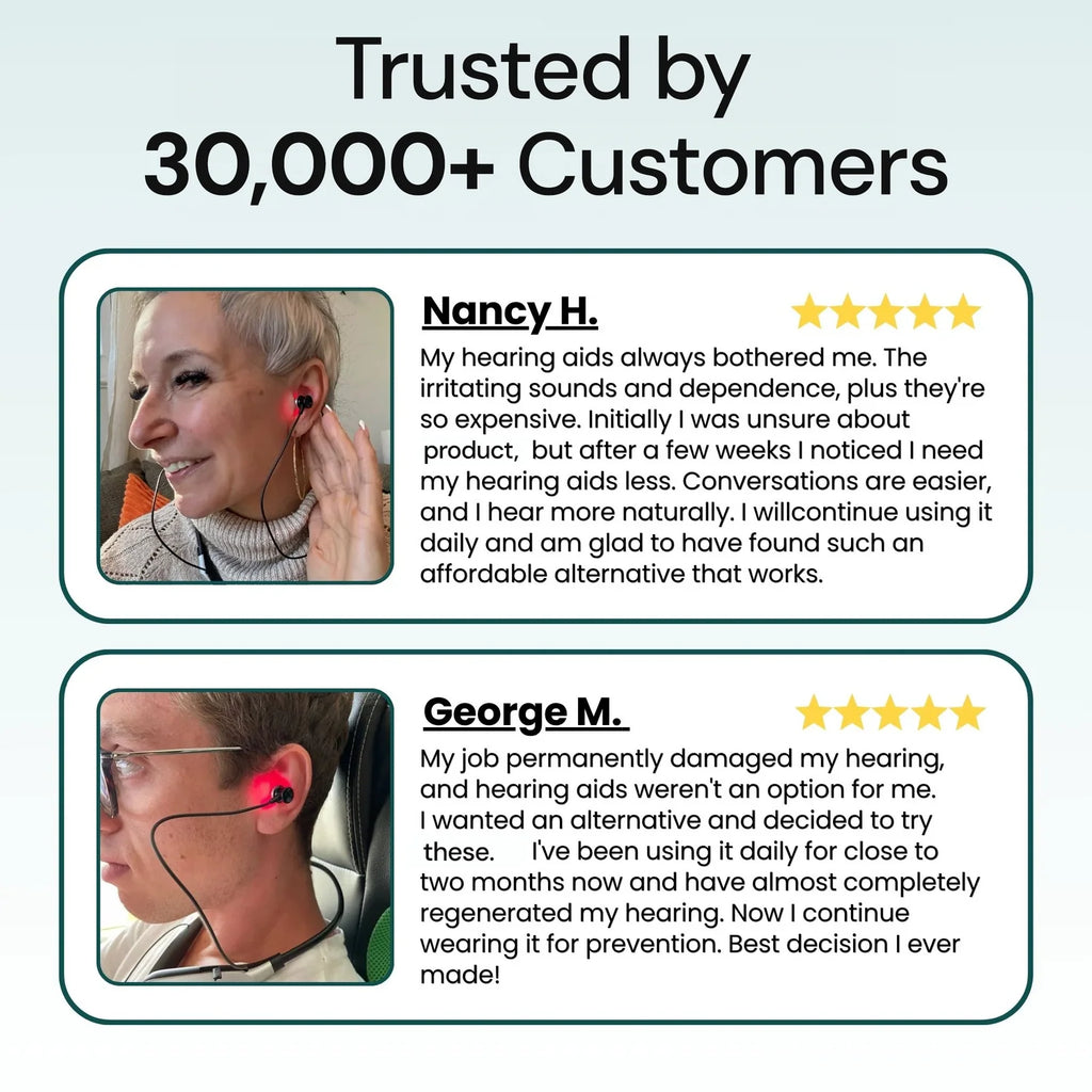 NeuroHear™ – Red Light Therapy Earbuds
